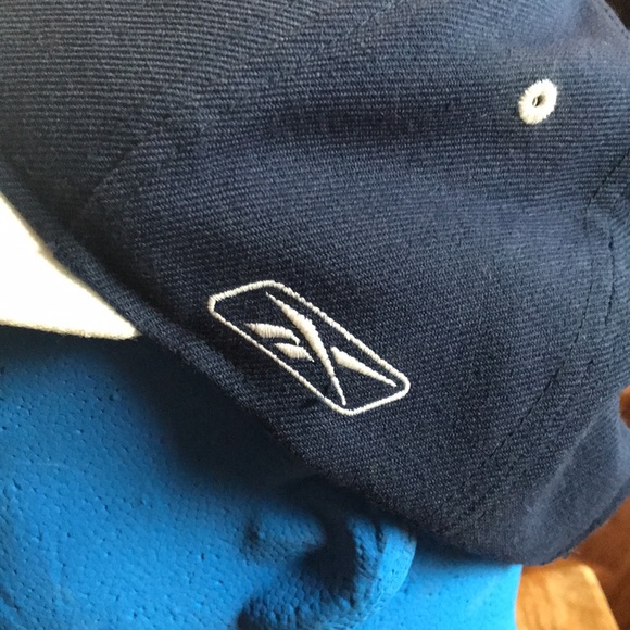 St Louis  Rams Men's Blue & White Reebok Adjustable Cap. Good Condition. OSFA. - Picture 6 of 12
